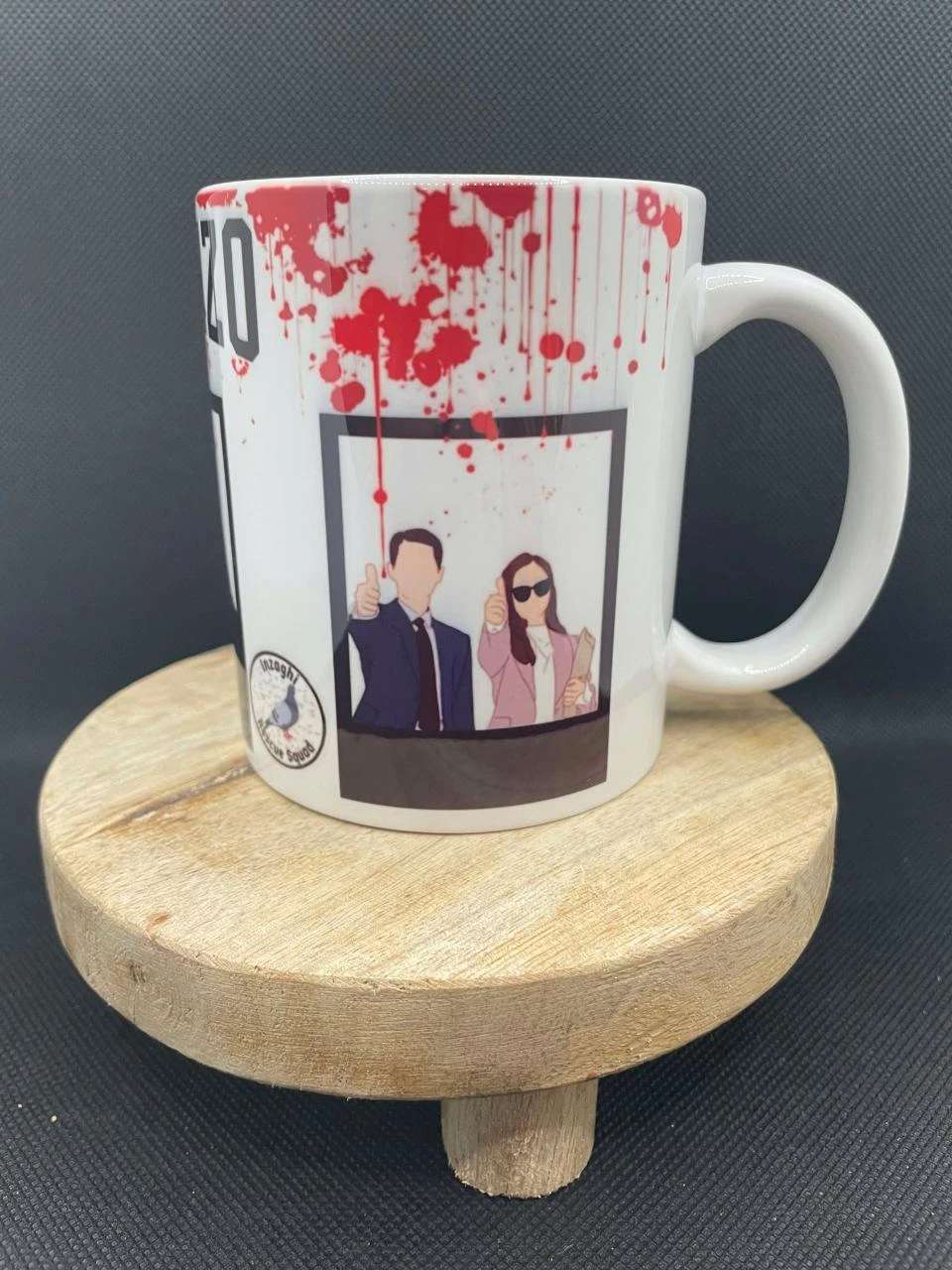 ☕ Ceramic Mug – Vincenzo ⚖️🖤 – photo 3